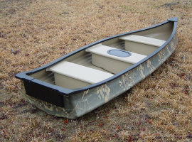 Royalex Squareback 13ft Camo Boat